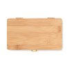 Set D'outils Pratiques Avec Coffret En Bambou GALLAWAY Dessus