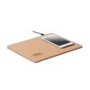 Tapis De Souris Avec Chargeur Induction WIRELESS MATTY Logo Et Smartphone