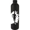Bouteille Isotherme En Acier Inoxydable 1000ml Noir Logo