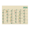 Calendrier En Canne à Sucre – 30×21,5cm – CLADIO Vert Calendrier En Canne à Sucre – 30×21,5cm – CLADIO Vert
