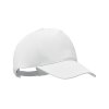 Casquette En Coton Biologique 5 Pans 250g BICCA CAP Blanc
