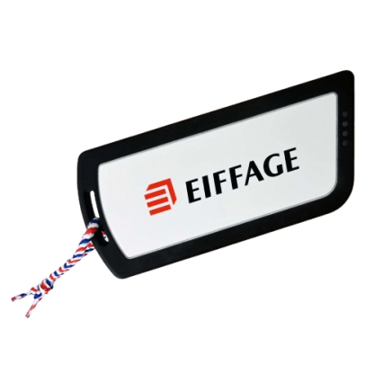 chargeur nomade en pet et sebs recycles – 8000mah – warm up avec marquage eiffage 416x416