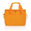 Sac Isotherme XL En Plastique Recyclé GRANDIO Orange Face Sans Marquage