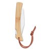Couteau Pliable En Acier Inoxydable Et Bambou MANO à Plat Côté Droit Couteau Pliable En Acier Inoxydable Et Bambou MANO à Plat Côté Droit