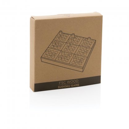Jeu De Sudoku En Bois Certifié JUDO Emballage