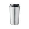 Mug Double Paroi En Acier Inoxydable 510ml BRACE De Côté Gris
