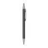 Stylo à Bille à Bouton Poussoir En Alu Recyclé DANA Anthracite De Profil Stylo à Bille à Bouton Poussoir En Alu Recyclé DANA Anthracite De Profil