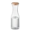 Carafe En Verre Recyclé 1000ml PICCA Avec Eau Dans La Bouteille Carafe En Verre Recyclé 1000ml PICCA Avec Eau Dans La Bouteille