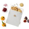 Emballage Biscuits Réutilisable SNACK'N'GO BIO Gris Présentation Collation Emballage Biscuits Réutilisable SNACK'N'GO BIO Gris Présentation Collation