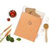 Emballage Biscuits Réutilisable SNACK'N'GO BIO Orange Présentation Collation Emballage Biscuits Réutilisable SNACK'N'GO BIO Orange Présentation Collation