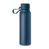Bouteille Isotherme En Acier Inoxydable Avec Poignée En Silicone 780ml ONTO Bleu Marine De Côté Bouteille Isotherme En Acier Inoxydable Avec Poignée En Silicone 780ml ONTO Bleu Marine De Côté