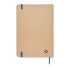 Carnet A5 En Carton Dur Recyclé EVERSQUARE Bande Bleu De Dos Carnet A5 En Carton Dur Recyclé EVERSQUARE Bande Bleu De Dos