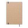 Carnet A5 En Carton Et Papier Recyclé MUSA Carnet Bande Bleu De Dos Carnet A5 En Carton Et Papier Recyclé MUSA Carnet Bande Bleu De Dos