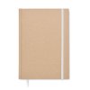 Carnet A5 En Carton Et Papier Recyclé MUSA Carnet Blanc De Face Carnet A5 En Carton Et Papier Recyclé MUSA Carnet Blanc De Face
