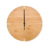 Horloge Murale En Bambou ESFERE De Face