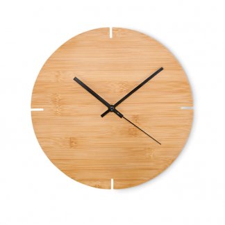 Horloge murale personnalisable en bambou - ESFERE