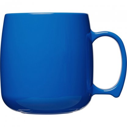 Mug Résistant En Plastique SAN 300ml CLASSIC Bleu Coté
