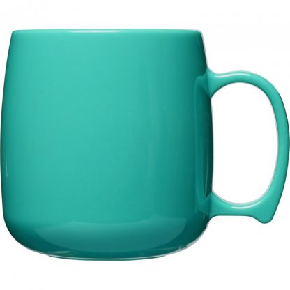 Mug Résistant En Plastique SAN 300ml CLASSIC Vert D'eau Coté
