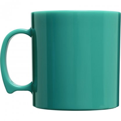 Mug Résistant En Plastique SAN 300ml STANDARD Turquoise Côté 2