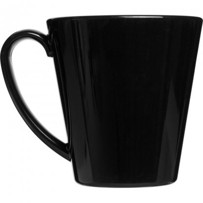 Mug Résistant En Plastique SAN 350ml SUPREME Noir Côté 2
