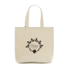 Sac Shopping Avec Soufflet En Coton Certifié 240g 45x42x8cm TOTE BAG Marquage 1 Couleur