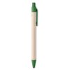 Stylo à Bille En Carton Et Papier Recyclé MITO PEN Vert Ouvert
