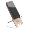 Support De Téléphone En Bois De Pin GROW STAND Avec Marquage
