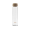 Bouteille En Verre Avec Bouchon En Plastique Biosourcé 500ml AQUA Avec Marquage Bouteille En Verre Avec Bouchon En Plastique Biosourcé 500ml AQUA Avec Marquage