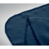 Couverture Polaire En PET Recyclé 120x150cm BOGDA Détail Couture Bleu Marine Couverture Polaire En PET Recyclé 120x150cm BOGDA Détail Couture Bleu Marine