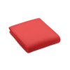 Couverture Polaire En PET Recyclé 120x150cm BOGDA Rouge Pliée Couverture Polaire En PET Recyclé 120x150cm BOGDA Rouge Pliée