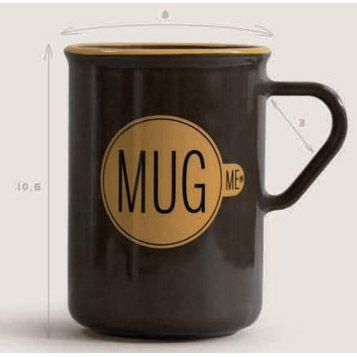 Dimensions Mug Vintage En Céramique 330ml JACK