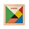 Jeu De Puzzle En Bois Coloré TANGRAM Avec Marquage Jeu De Puzzle En Bois Coloré TANGRAM Avec Marquage