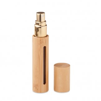 Mini flacon atomiseur de parfum publicitaire rechargeable en bambou - MIZER
