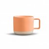 Mug Avec Effet Biscuit En Céramique 320ml LUCIE Orange Mug Avec Effet Biscuit En Céramique 320ml LUCIE Orange