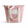 Sac Cabas Isotherme En Coton Biologique 220g 50x43x20cm BIOBEACH Rouge