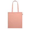 Sac Shopping En Coton Biologique 180g 38x42cm ONEL Orange Saumon De Face