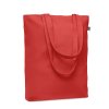 Sac Shopping En Coton Biologique 270g 38x9x42cm COCO Rouge De Côté