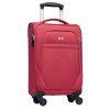 Valise Cabine En PET Recyclé VOYAGE Rouge Avec Marquage