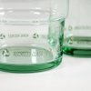 Verre En Verre Recyclé 300ml MINIRECY Avec écriture Verre En Verre Recyclé 300ml MINIRECY Avec écriture