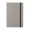 Carnet A5 En PET Recyclé WILL Gris De Face