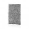 Carnet A5 En Feutre Recyclé FEUTRO Gris Photo Principale