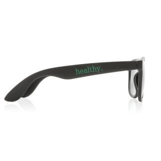 lunettes de soleil publicitaires en plastique recyclé color