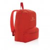 Sac à Dos En Coton Recyclé 285g TOILO Rouge Vif Avec Marquage Sac à Dos En Coton Recyclé 285g TOILO Rouge Vif Avec Marquage