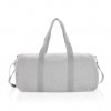 Sac De Sport En Coton Recyclé Et Non Teintée SPORTO Gris De Dos