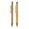 Set De Stylos En Bambou COFO Stylos Tournés