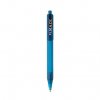Stylo Bille Transparent En PET Recyclé X8 Bleu Avec Marquage