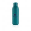 Bouteille Isotherme En Acier Inoxydable Recyclé 500ml AVIOR Turquoise Avec Marquage