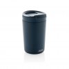Mug En Inox Recyclé 300ml ALYA Mug Bleu Marine De Face
