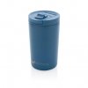 Mug Isotherme Et étanche En Acier Inoxydable Recyclé 300ml MUGMO Bleu Avec Marquage