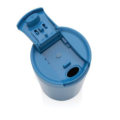 Mug Isotherme Et étanche En Acier Inoxydable Recyclé 300ml MUGMO Bleu Ouvert